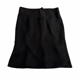 Armani Collezioni Black Tulip Hem Skirt